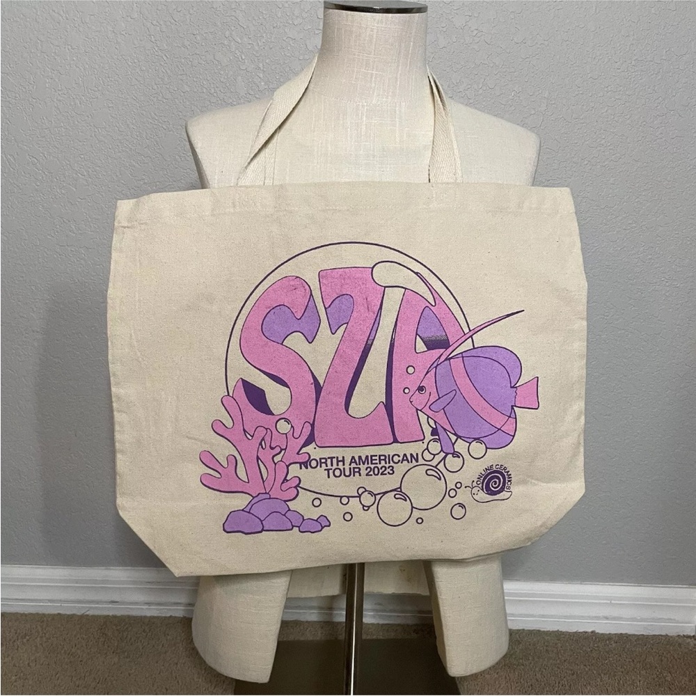 SZA AUTHENTIC SOS TOUR TOTE BAG Mercg 2023 Online Ceramics